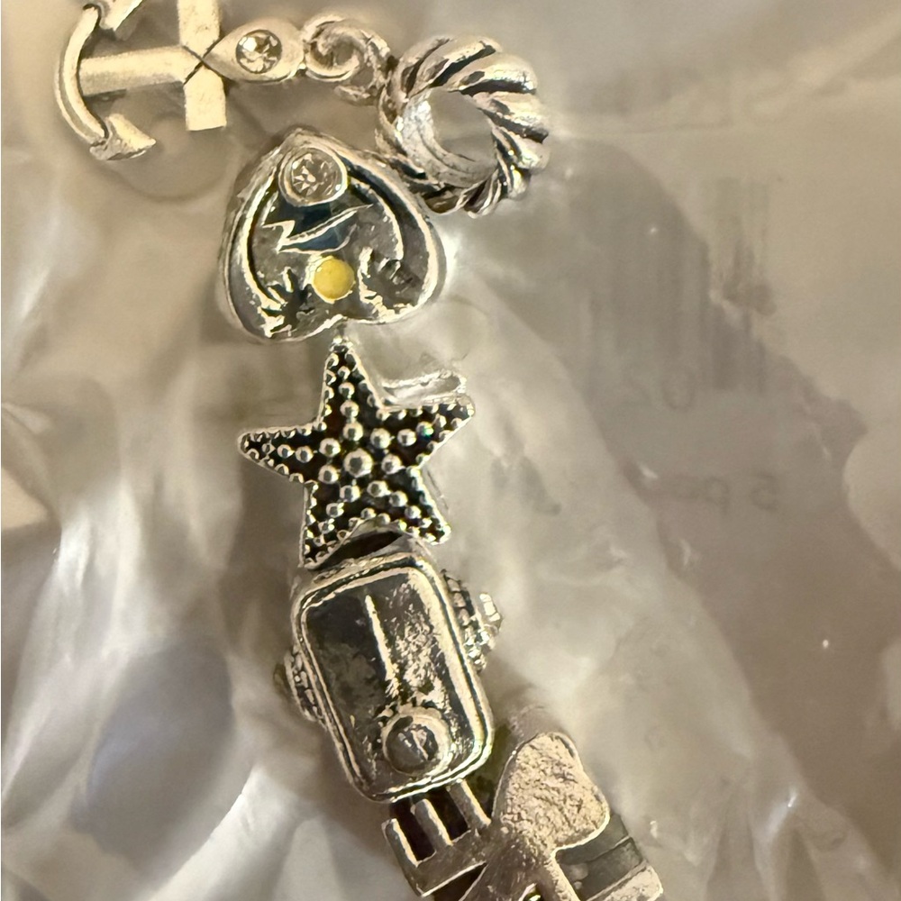 Silver Charm Bracelet Set - Picture 3 of 7